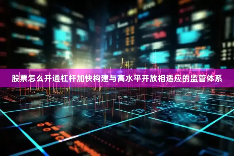 股票怎么开通杠杆加快构建与高水平开放相适应的监管体系