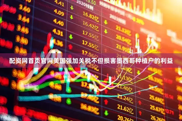 配资网首页官网美国强加关税不但损害墨西哥种植户的利益